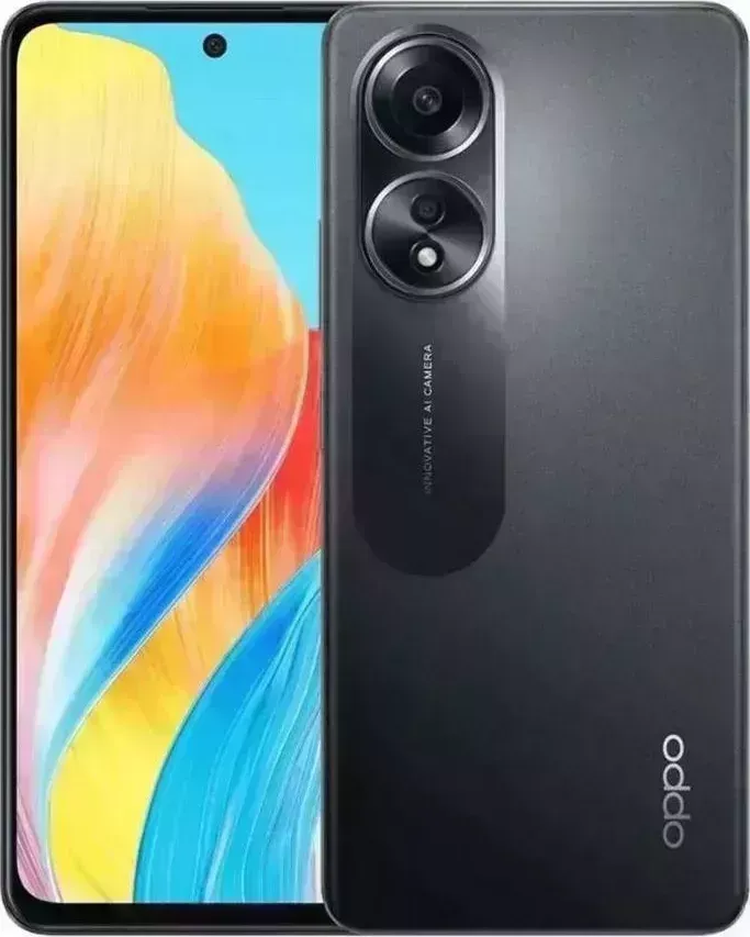 Смартфон OPPO A58 CPH2577 6/128Gb Black (631001000333)