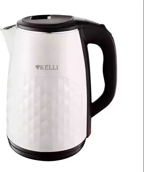 Чайник электрический KELLI KL-1803 Кофейный-Бело-Черный