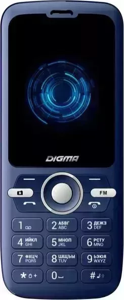 Смартфон DIGMA Linx B240 32Mb Blue (LT2058PM) Телефон мобильный