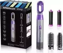 Фен ERGOLUX ELX-HD15-C08 серый/фиолетовый PRO