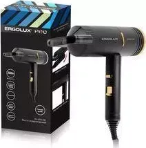 Фен ERGOLUX ELX-HD14-C02 черный/золото PRO