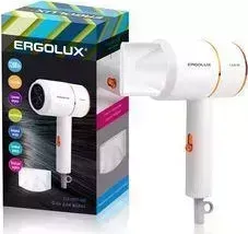 Фен ERGOLUX ELX-HD11-C01 белый/золото