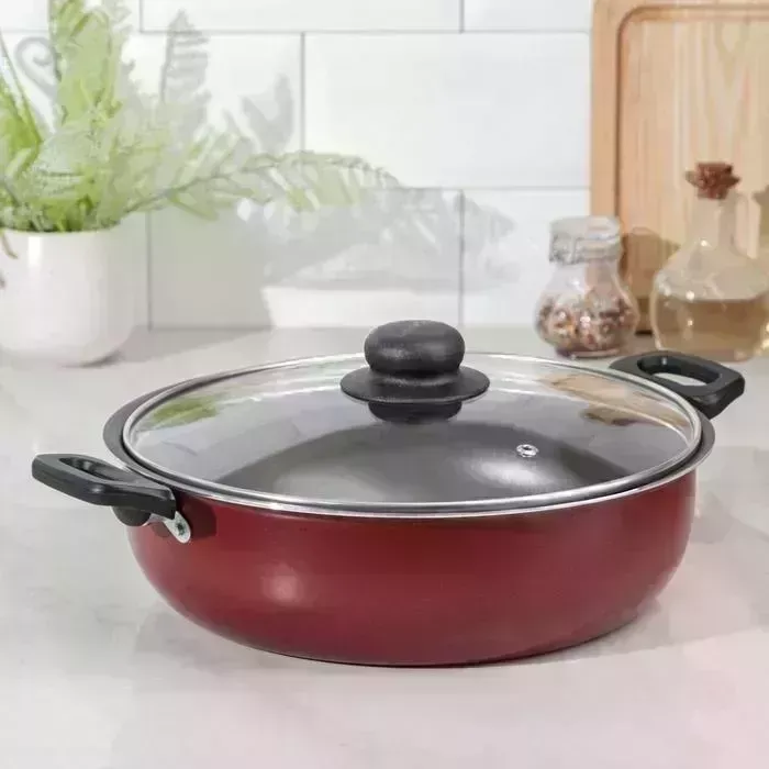 Сотейник SCOVO expert СЭ-013 со стекл. крышкой д.26 см