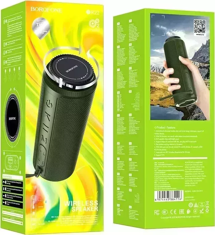 Акустика BOROFONE BR22 sport BT красный