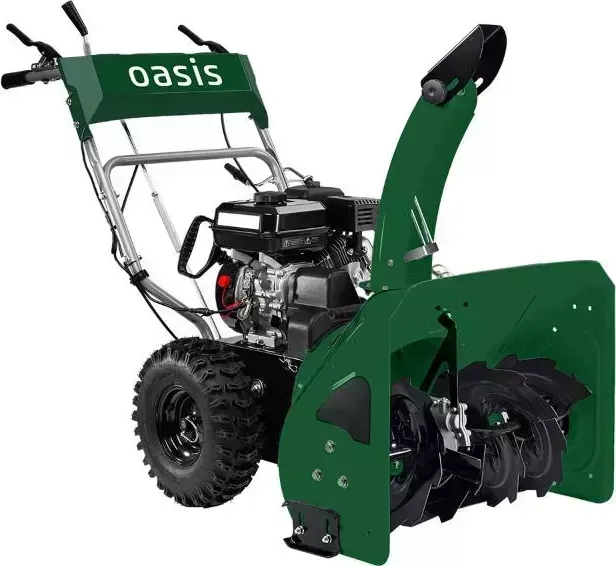 Снегоуборщик OASIS SM-7/61К зеленый