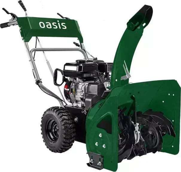Снегоуборщик OASIS SM-7/56К зеленый