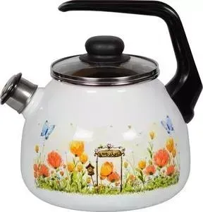 Чайник СТАЛЬЭМАЛЬ эмалированный 3.0 л Голландский (4с209я)