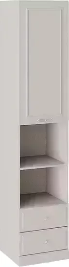 Стеллаж ТриЯ комбинированный Сабрина с опорой кашемир