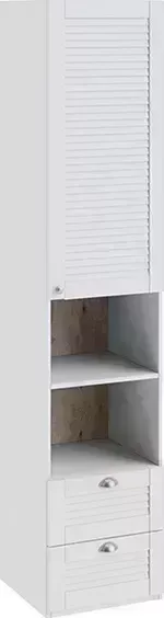 Стеллаж ТриЯ Ривьера белый