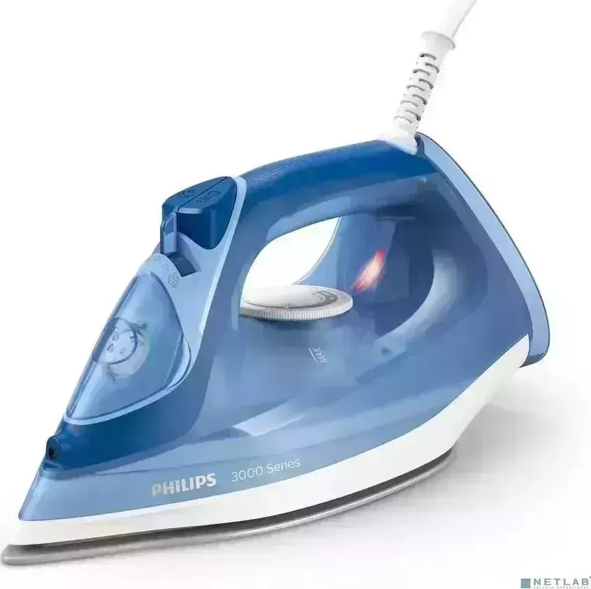 Утюг PHILIPS DST3031/20, 2400Вт, голубой