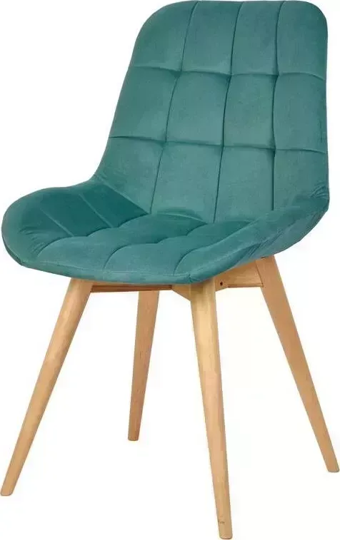 Стул POLINI Home Verona SD, мятный-натуральный (2 кор.) обеденный (2