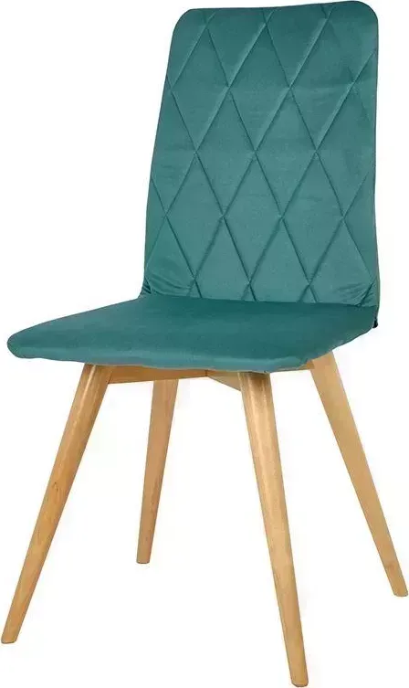 Стул POLINI Home Rio SD, мятный-натуральный (2 кор.) обеденный (2
