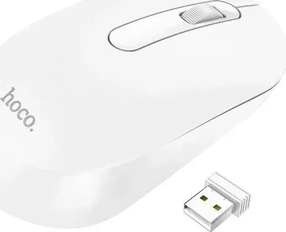 Мышь компьютерная HOCO (6931474757876) GM14 White