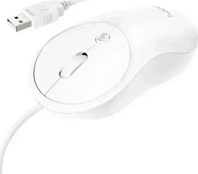 Мышь компьютерная HOCO (6931474757852) GM13 White