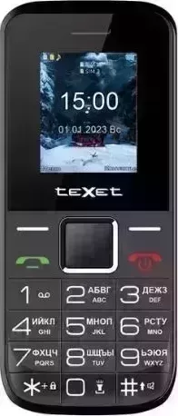 Смартфон TEXET ТМ-206 черный (127171) Телефон мобильный