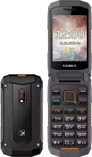 Смартфон TEXET TM-D411 Черный (127047) Телефон мобильный