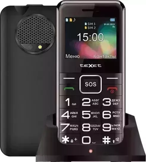 Смартфон TEXET TM-B319 Черный (127041) Телефон мобильный