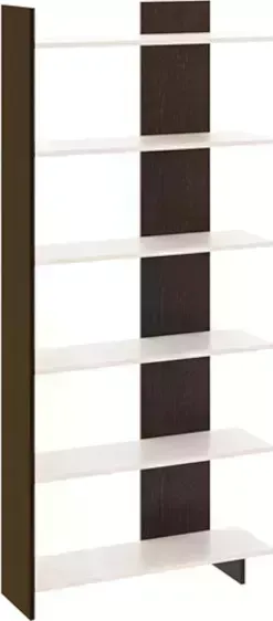 Стеллаж ТриЯ тип 13 венге цаво / дуб белфорт