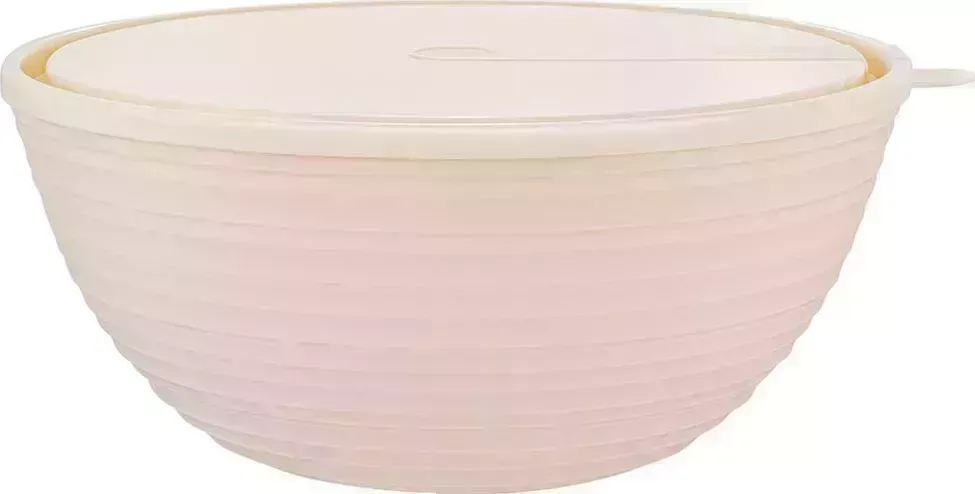 Салатник SUGAR&SPICE SE400511001 Cardamom с крышкой 4,1 л шампань