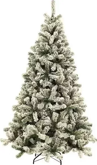 Елка искусственная ROYAL CHRISTMAS Flock Tree Promo PVC Hinged 120 см 164120
