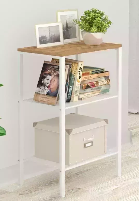 Стеллаж ЗМИ "ТОРОНТО 13" (TORONTO 13 Shelf rack) белый СТТ13 Б