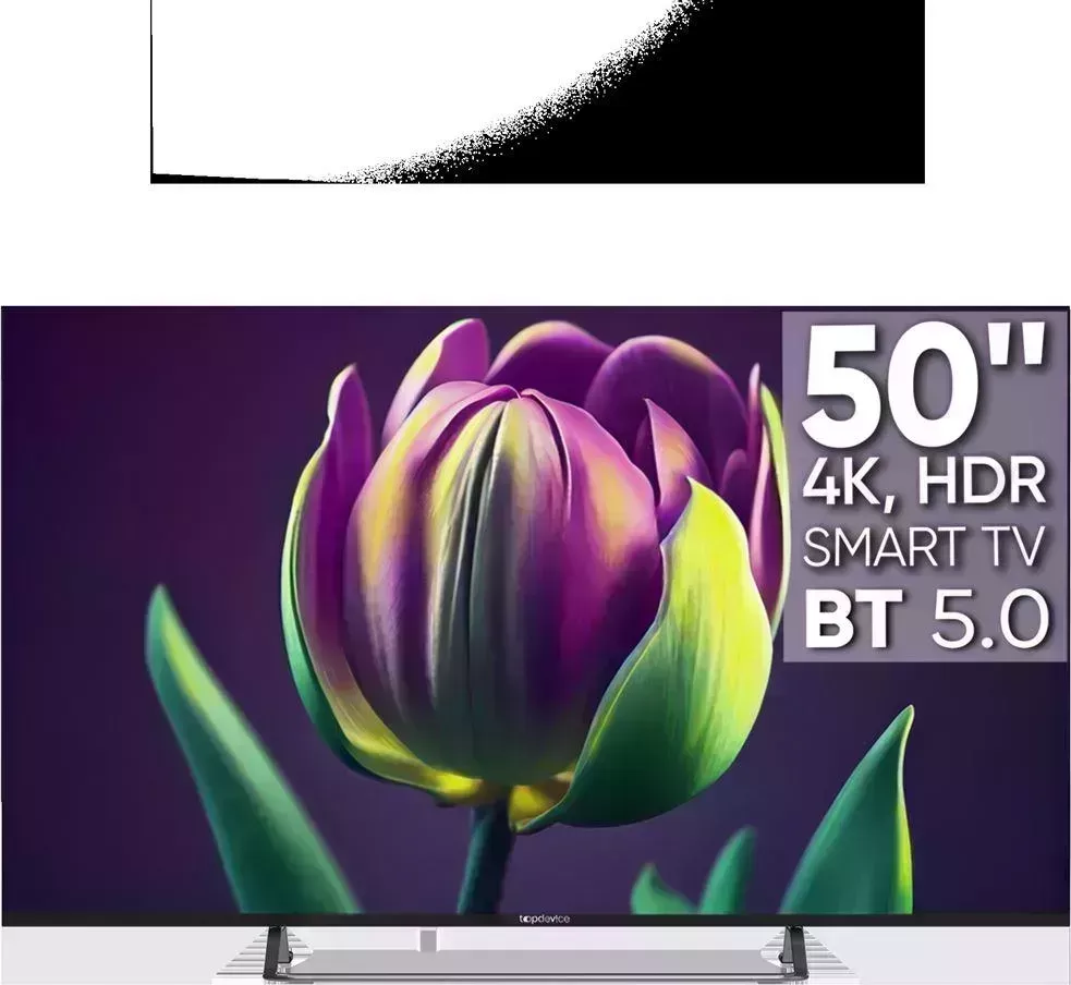 Телевизор TopDevice TOPDEVICE TDTV50CS06U_BK UHD SMART