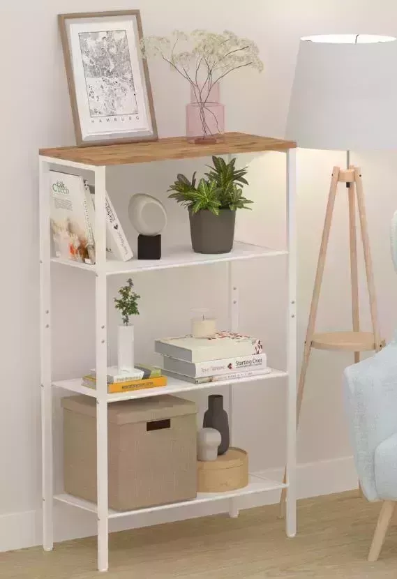 Стеллаж ЗМИ "ТОРОНТО 24" (TORONTO 24 Shelf rack) белый СТТ24 Б