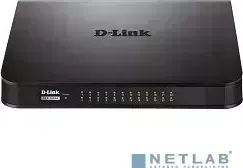 Коммутатор D-LINK DES-1024A/E1B Неуправляемый с 24 портами 10/100Base-TX и функцией энергосбережения коммутатор с 24 и