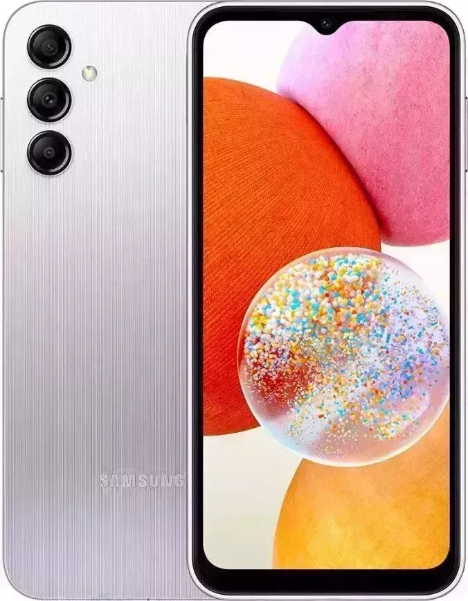 Смартфон SAMSUNG Galaxy A14 4/64Gb Silver (SM-A145FZSUCAU)