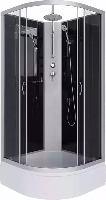 Душевая кабина Niagara NG-3502-14BKT 100х100х210-240