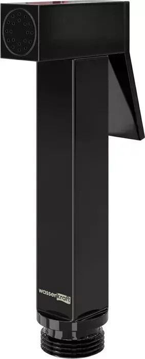 Гигиенический душ Wasserkraft с фиксатором, черный (A214)