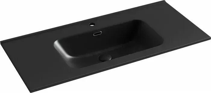 Раковина мебельная Ceramica Nova Ceramicanova Element 100х48 черная матовая (CN7003MB)
