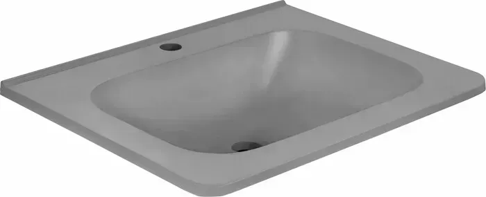 Раковина мебельная Vincea 59х47 серая (VCB-2VP600G)
