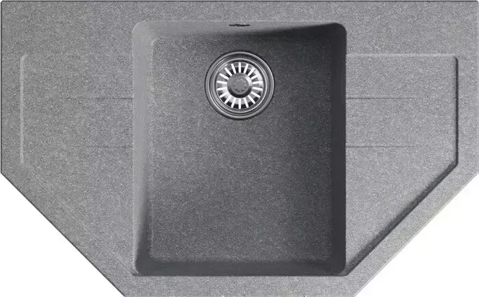 Мойка кухонная Mixline ML-GM24 NEW графит 342