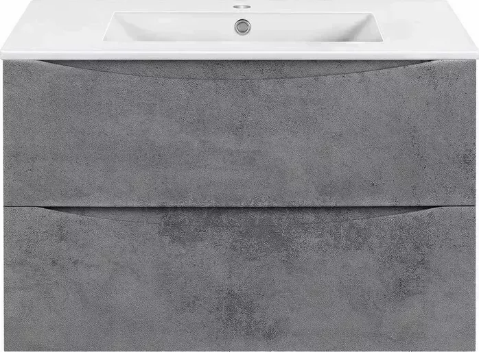 Тумба под раковину Vincea Mia Slim 80х39 Beton (VMC-2MC800S1BT)