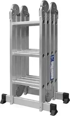 Лестница шарнирная ТЕХПРОМ 5,8 метра 4x5 ступени SW-SM405 /уп 1шт.(красный квадрат) 00-00022183