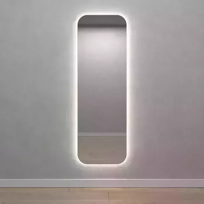 Зеркало Genglass с нейтральной подсветкой Kuvino NF M GGL-02-M-4000-1 с NF M