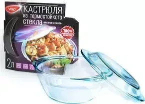 Кастрюля VGP Helpina толстостенная 2 л (0832/КТЛ20)