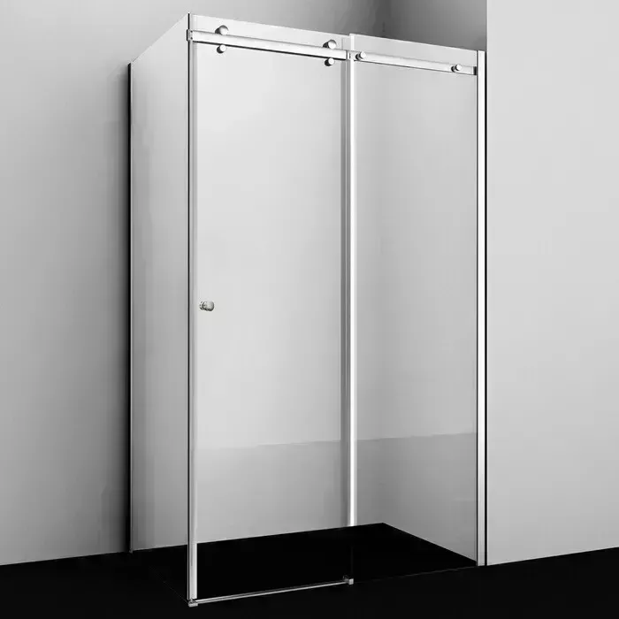 Боковая стенка Wasserkraft Vils 56R 100х200 прозрачная, хром (56R10-RP100)
