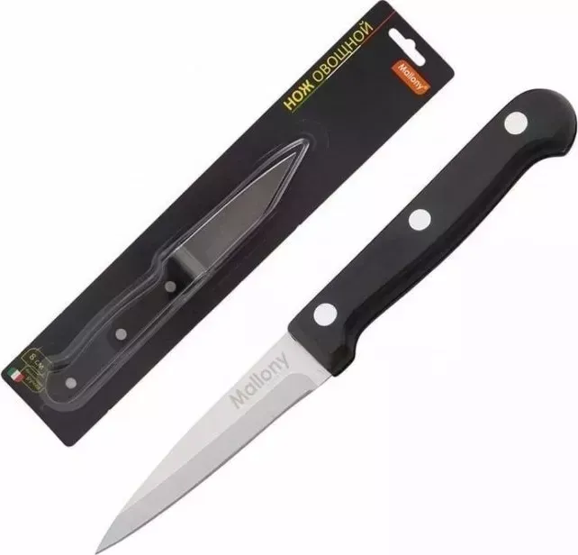 Нож MALLONY с бакелитовой рукояткой MAL-07B для овощей, 8 см (985307)
