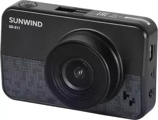 Видеорегистратор SUNWIND SD-311, черный