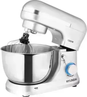 Миксер HYUNDAI HYM-S6551 1300Вт серебристый планетарный
