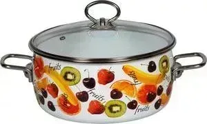 Кастрюля эмалированная VITROSS 4.0 л Fruits (1SC205S)