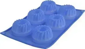 Форма для кексов REGENT 6 ячеек Silicone (93-SI-FO-24)