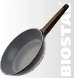 Сковорода BIOSTAL d 24 см (Bio-FPD-24 корич/серый)