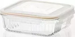 Контейнер квадратный рифленый Glasslock 0.83 л (OCSS-083)