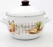 Кастрюля эмалированная Savasan 3.6 л Италия (63249/3.6 л)