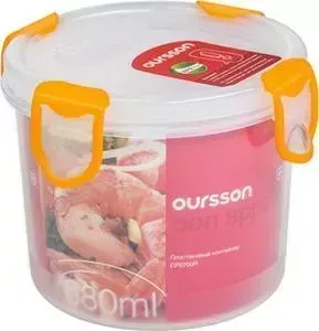 Контейнер Oursson пластиковый круглый 0.68 л (CP0700R/TO)