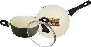 Набор посуды VITESSE 3 предмета Black-and-White (VS-2900)