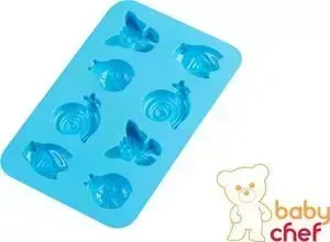 Oursson Форма для приготовления шоколада и выпечки Baby Shef Silicone (BW1812S/AZ)
